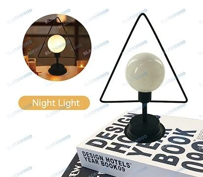 DESIGN Retro Style Geometric Table Lamp