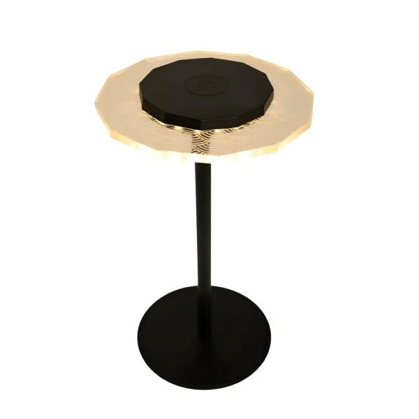 RGBIC Modern Design LED Desk Lamp With Touch Dimmer Contemporary Indoor Lantern Table Light Battery Charge Power Supply factory