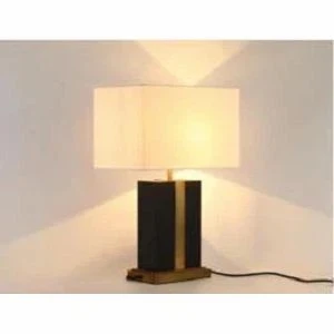 Black Marble Table Lamp